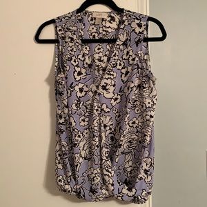 Ann Taylor Loft blouse, size small, elastic bottom